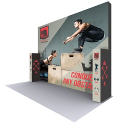 20ft x 15ft Lumière Light Wall® Configuration F - BACKLIT (Graphic Package)