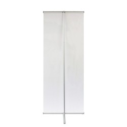 L Indoor Banner Stand | PRINT AND STAND PACKAGE