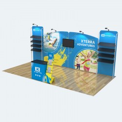 10X20ft Custom Trade Show Display Booth 16