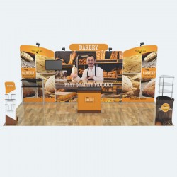 10X20ft Custom Trade Show Display Booth H