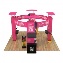  20X20 Custom Trade Show Booth Display A