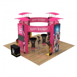 20X20 Custom Trade Show Booth Display A