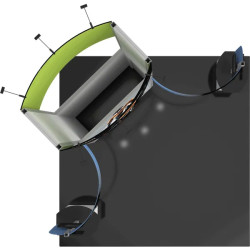 Hybrid Pro 20x20 Modular Island Kit 17B
