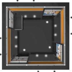 Hybrid Pro 20x20 Modular Island Kit 18 Hybrid Pro 20x20 Modular Island Kit 18