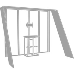 10ft Modular Backwall Kit 07 - Graphic Package