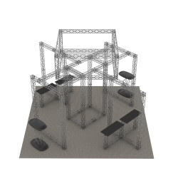 Origami SEG Truss Island - C
