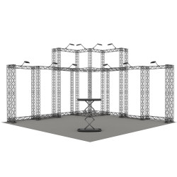 Origami SEG Truss Island - D